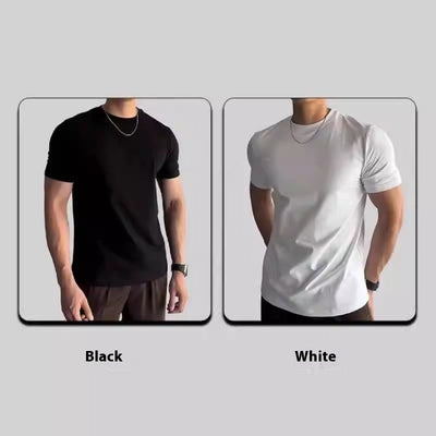 T-shirt de sport à manches courtes pour homme