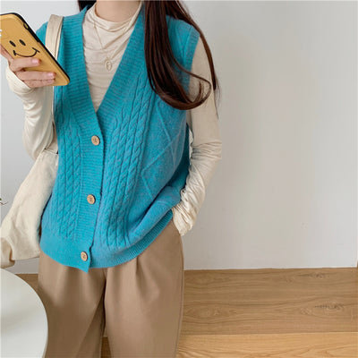 Les pulls pour femmes portent des vêtements amples de style coréen
