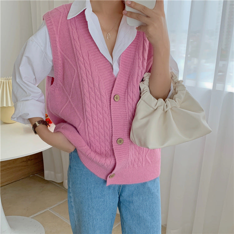 Les pulls pour femmes portent des vêtements amples de style coréen